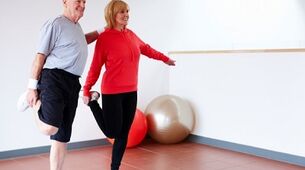 физиотерапевтични упражнения за артроза на коляното