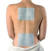 пластир за облекчаване на болки в гърба